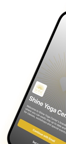 Shine Yoga Center screenshot