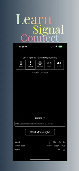 MorseLight Pro screenshot 2