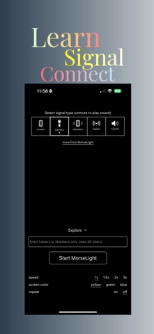 MorseLight Pro screenshot