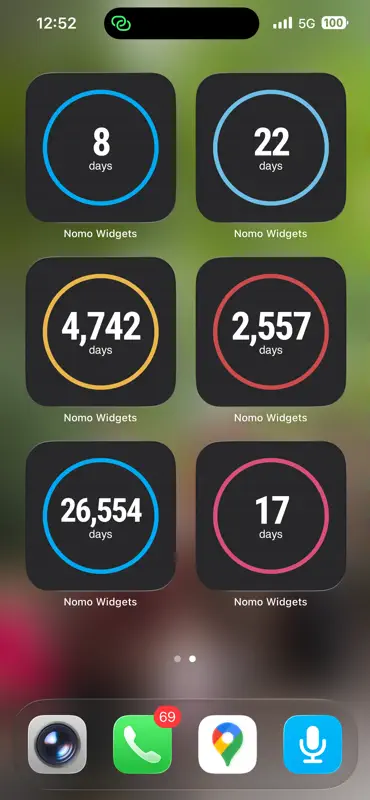 Nomo Widgets screenshot 1 of 5