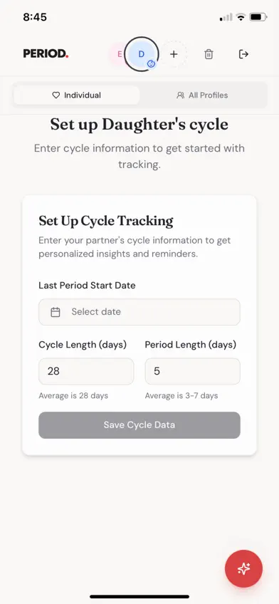 Period.App screenshot 3