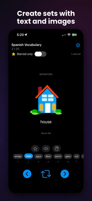 Meteor Flashcards screenshot 4