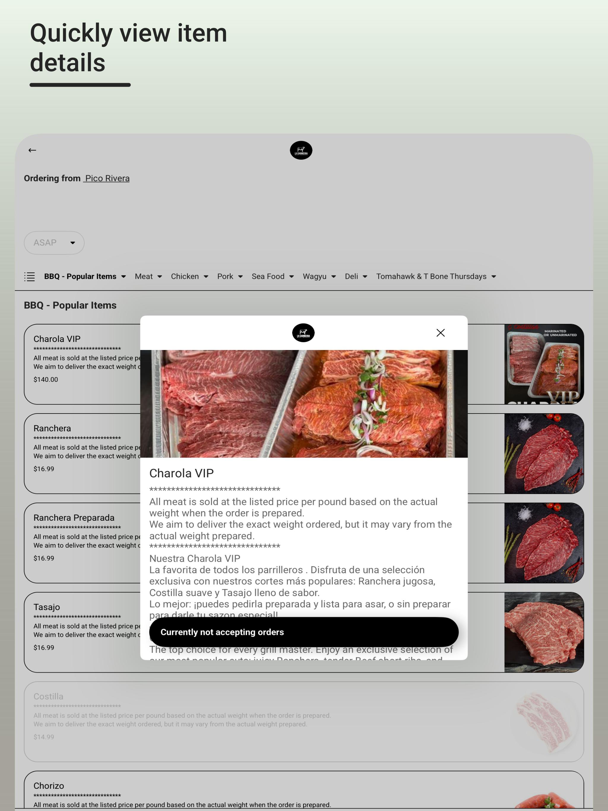 La Carniceria Meat Market