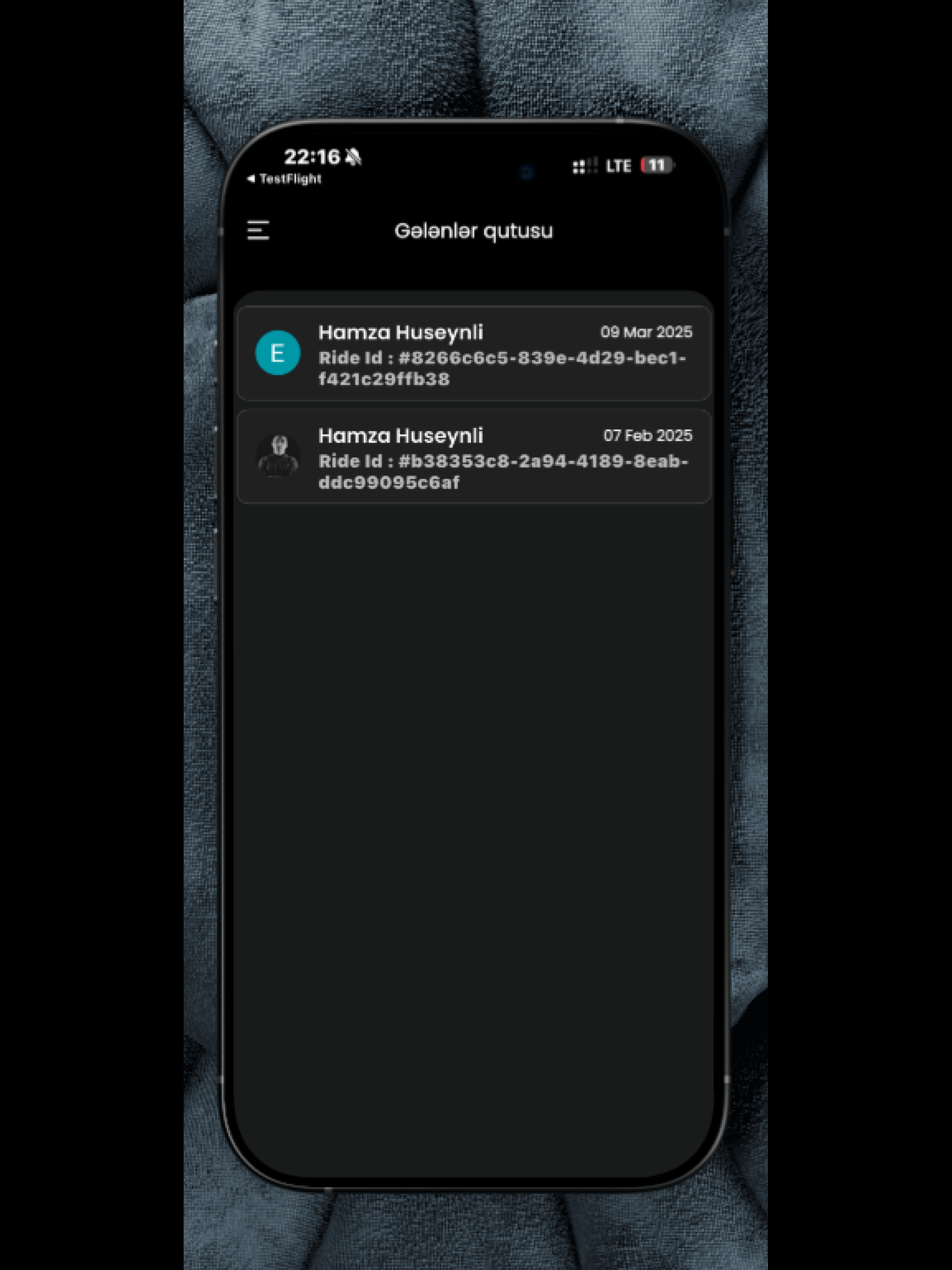 Lux Ride Sərnişin screenshot 8