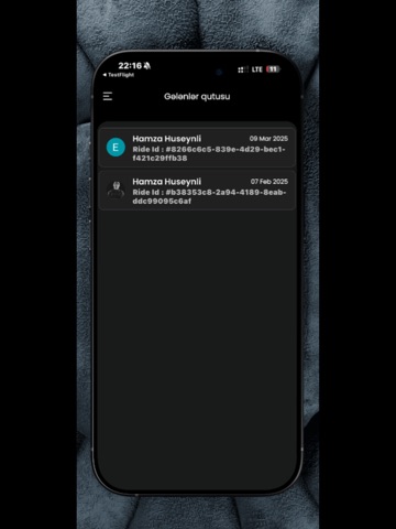 Lux Ride Sərnişin iPad screenshot