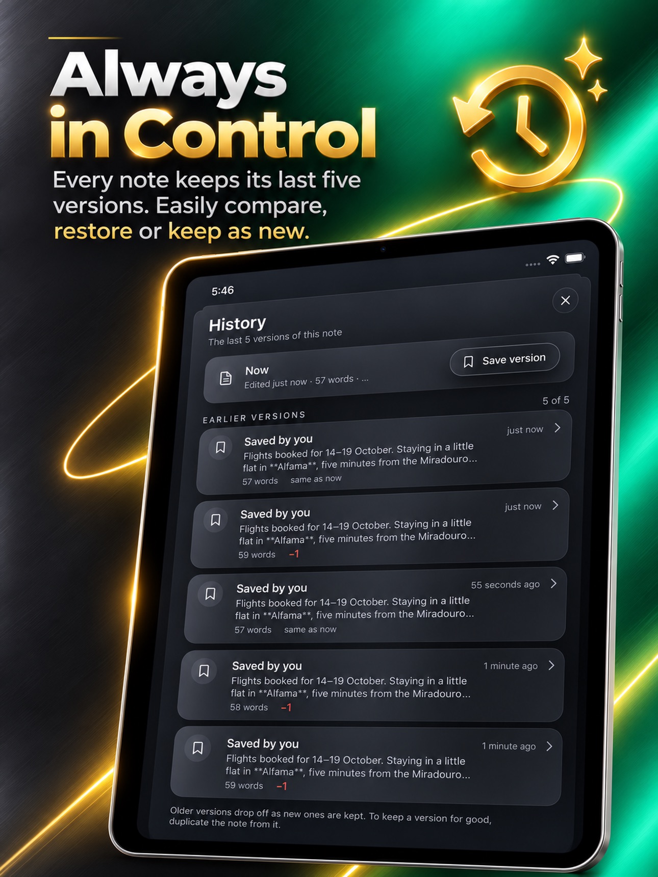 Screenshot 9 of Offline AI Notepad