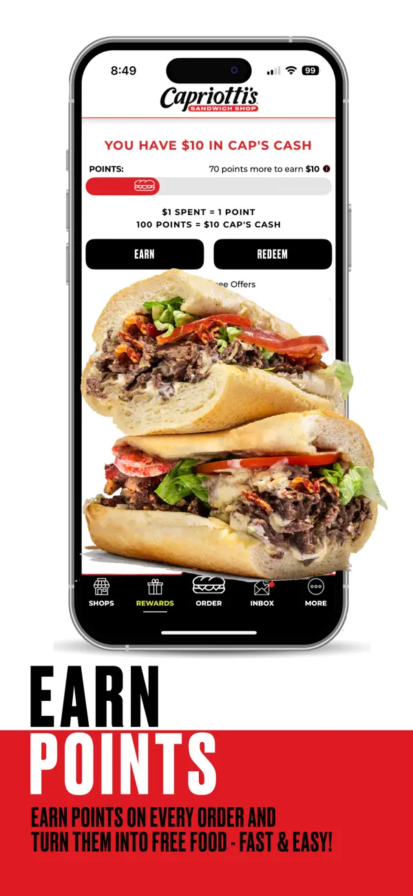 Screenshot #2 pour Capriotti's