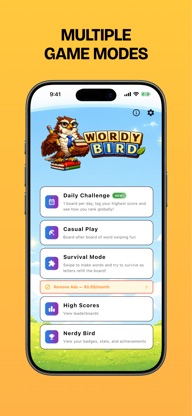 Wordy Bird: Word Swipe Game screenshot 4