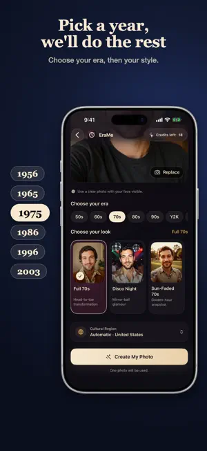 EraMe: Retro AI Photo Yearbook screenshot 3