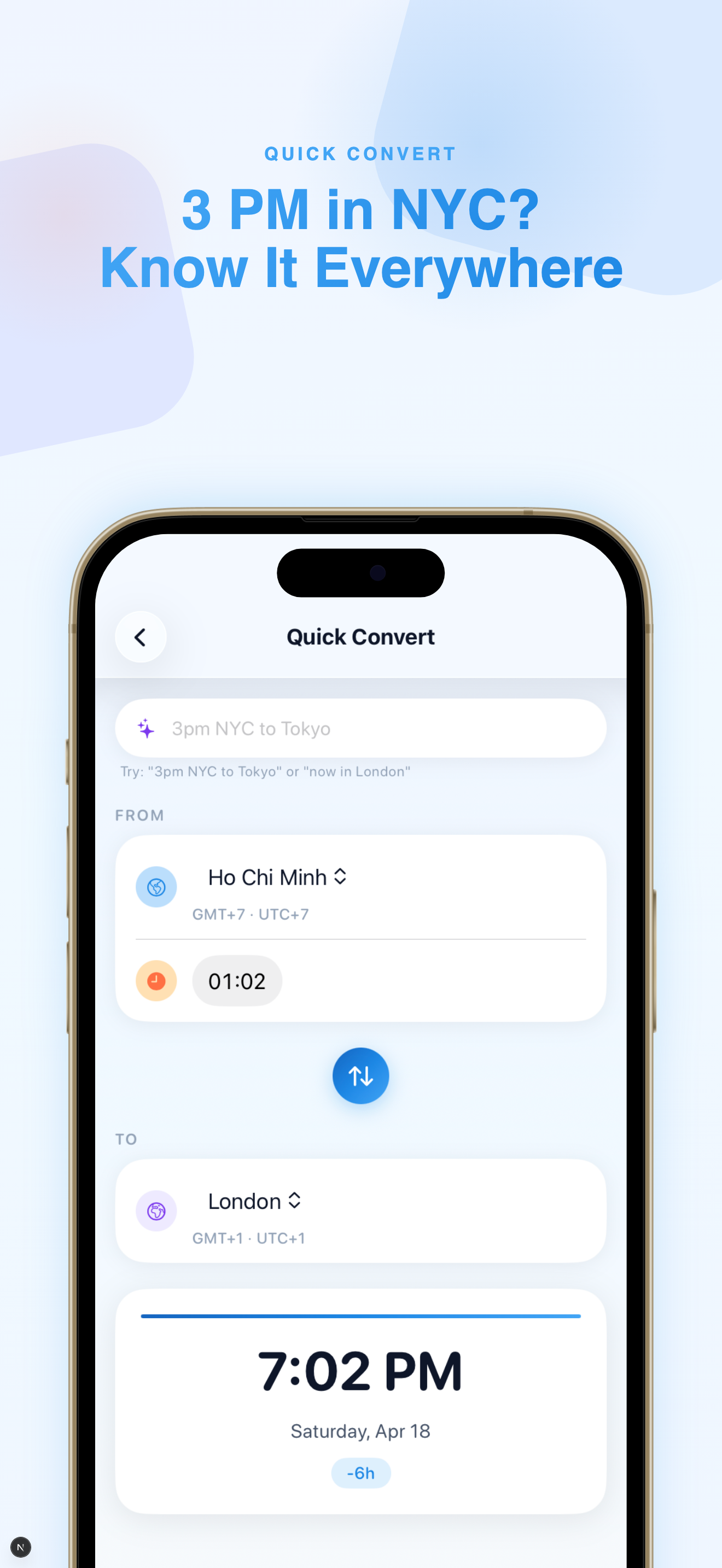 World Clock: Time Zones & UTC screenshot 5