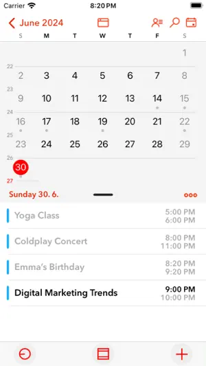 Keepyear screenshot 1