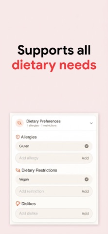 AI Dinner Planner screenshot