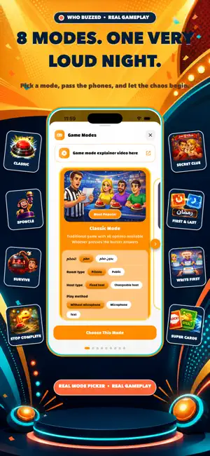 Who Buzzed: Buzzer Trivia screenshot 1