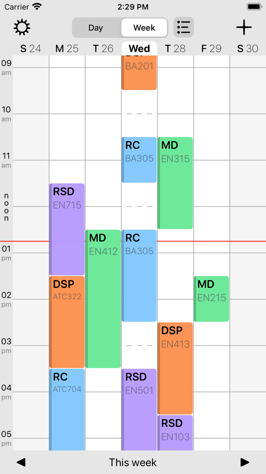 #2. Student Timetable (macOS) 由: Armchair Engineering