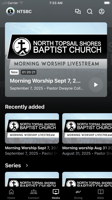 Screenshot 3 of North Topsail Shores Baptist App