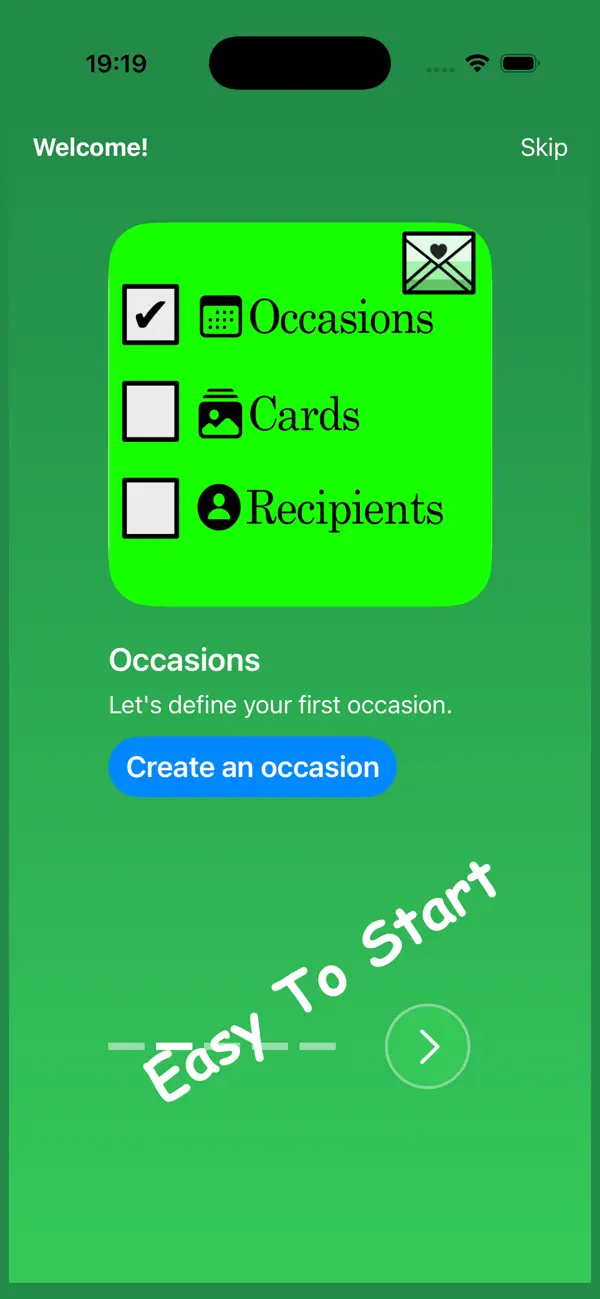 Screenshot #2 pour Greeting Tracker