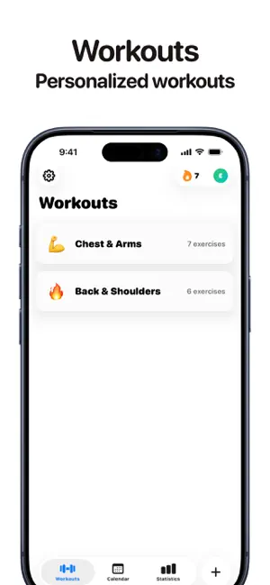 lift. - Workout Journal screenshot 2