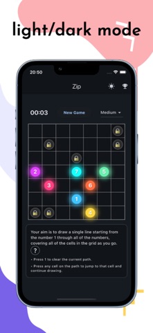 Number Maze: Zip Screenshot 2 of 4