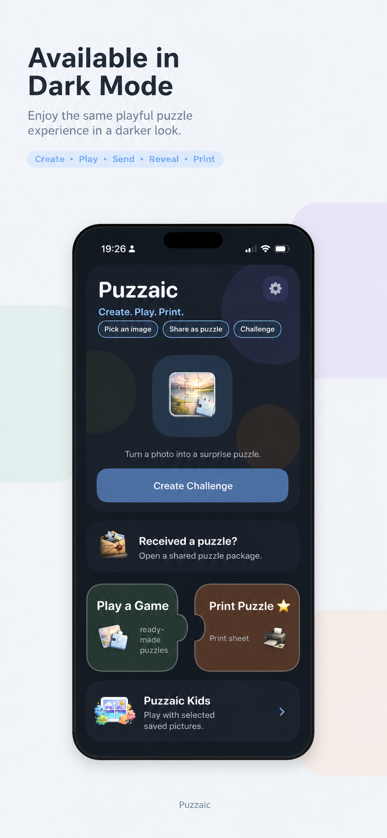 Puzzaic: Photo Puzzle Reveal