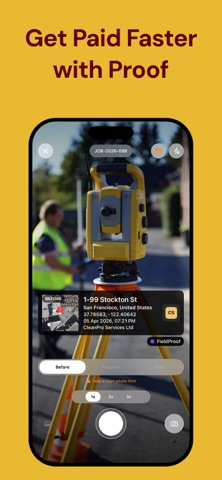 GPS Map Camera : Pro for Work iPhone screenshot