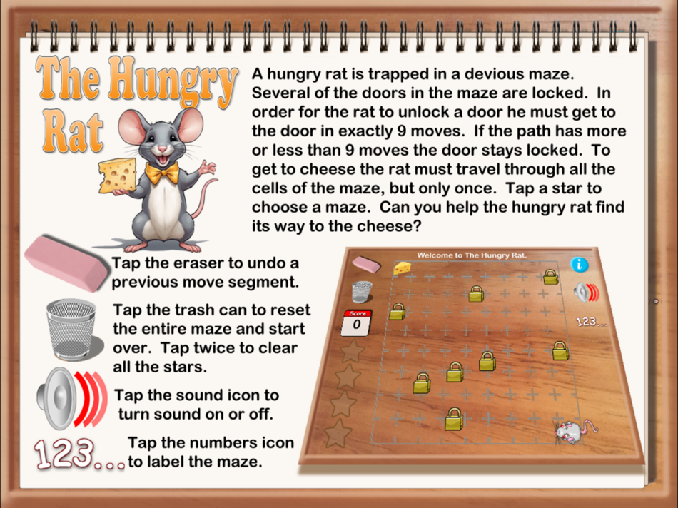 #3. The Hungry Rat (iOS) 来自: Ventura Educational Systems