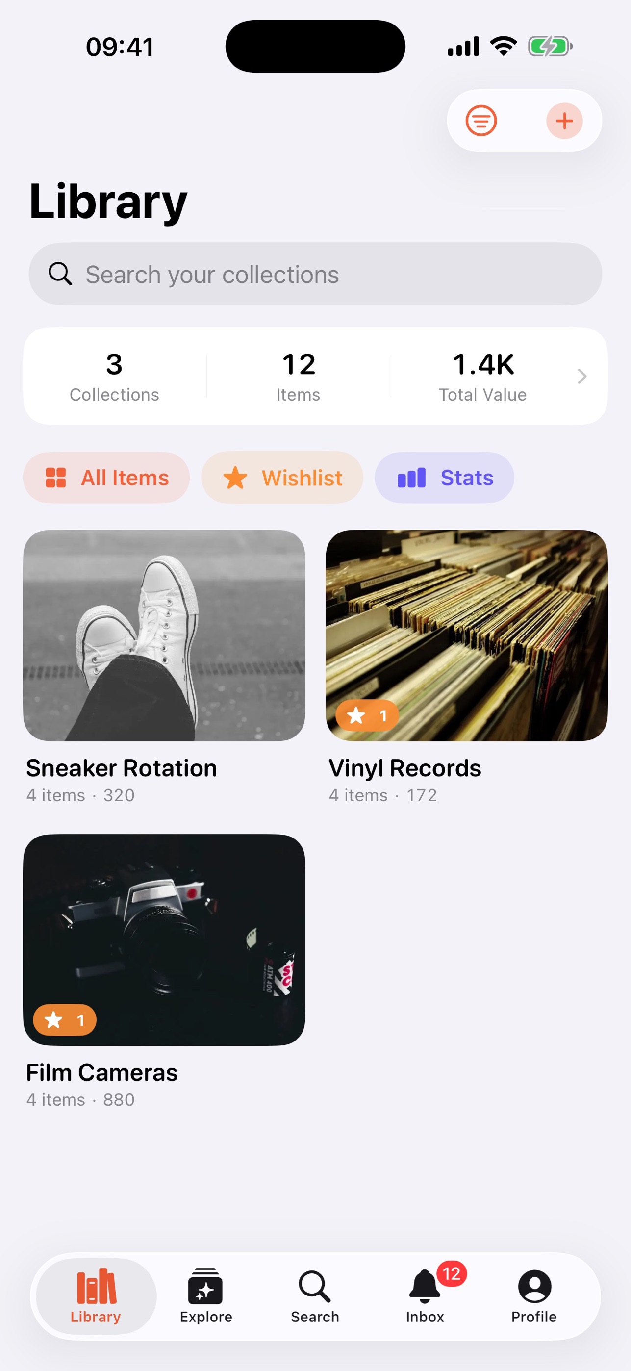 Screenshot 1 of Collectionist