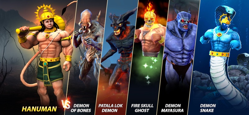 Hanuman & Fighters Versus Evil screenshot 5