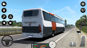 Modern Bus Driving Games 3D screenshot