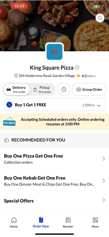 King Square Pizza Screenshot 2 of 4