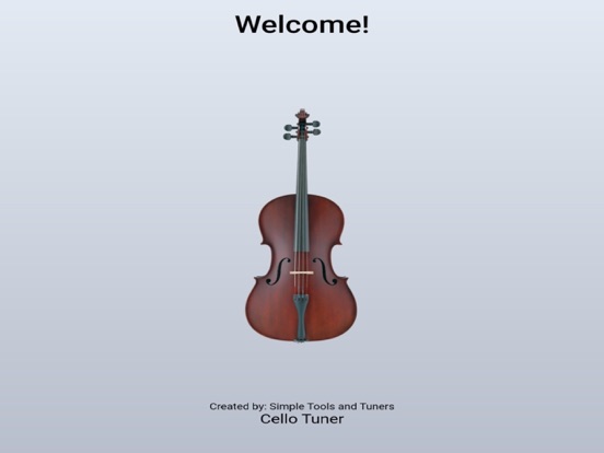 Screenshot #4 pour Cello Tuner - Simple Tuner