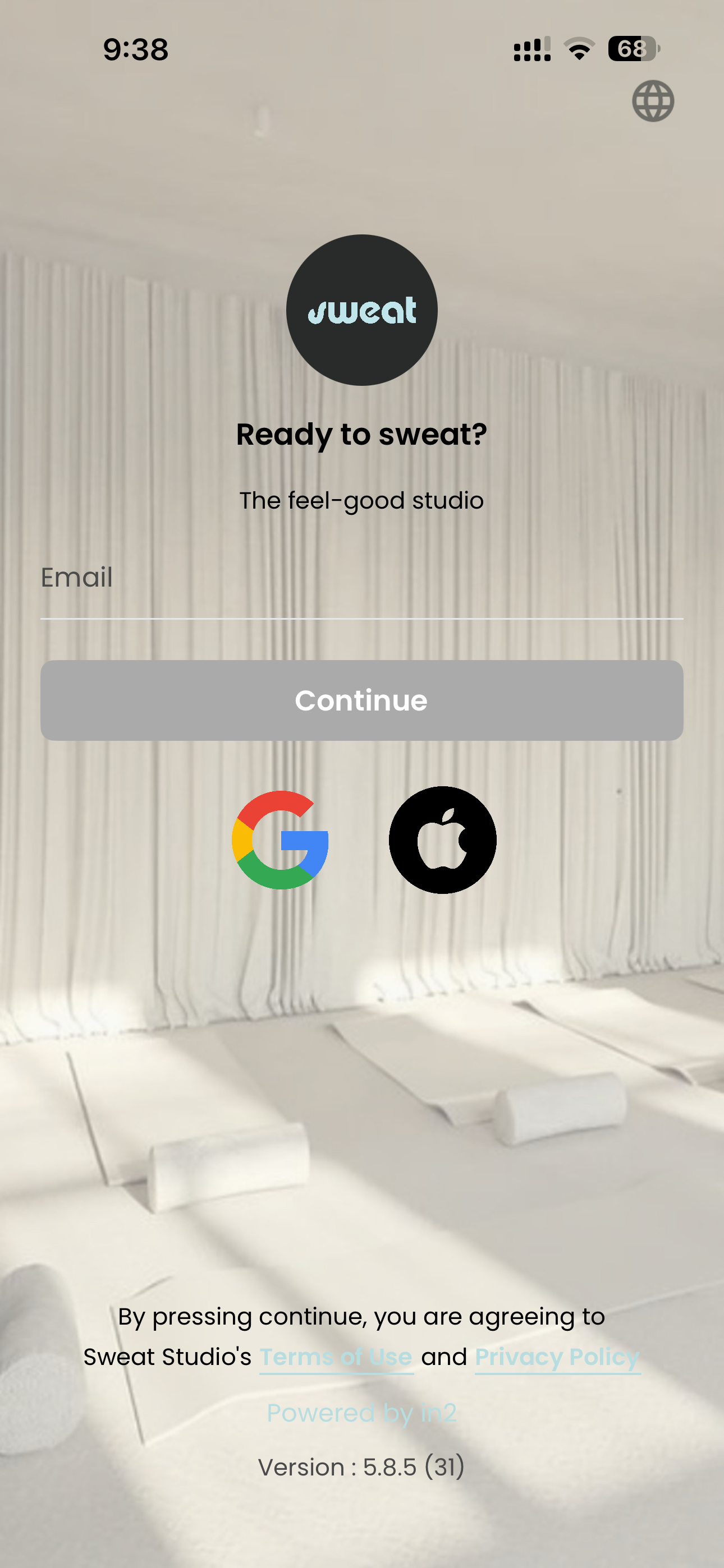 Sweat Studio screenshot 2