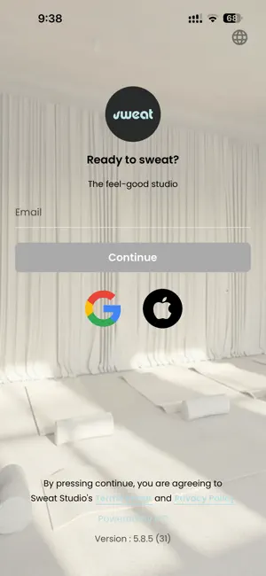 Sweat Studio screenshot 2