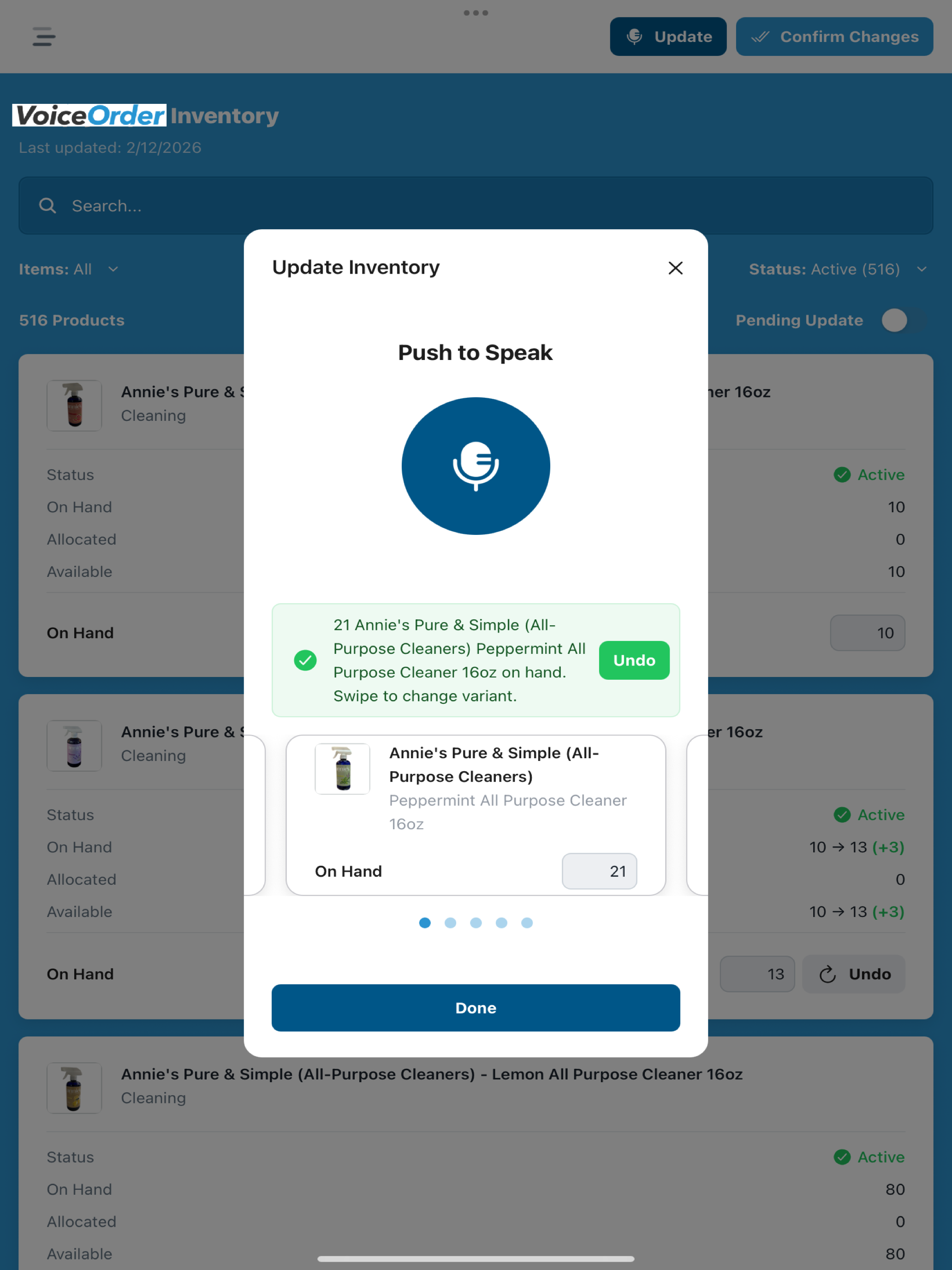 Voice Order Solutions screenshot 8