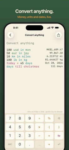 Jotsum: Calculator Notepad Screenshot 3 of 6