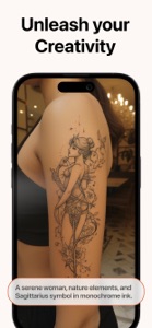 Ai Tattoo Generator Design screenshot #2 for iPhone