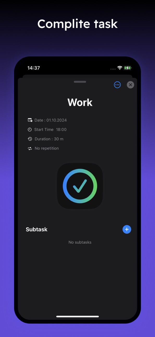 iPhone screenshot