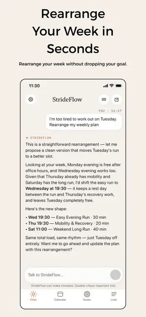 StrideFlow AI screenshot 3