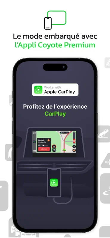 Coyote : radar, GPS & CarPlay screenshot 6 of 6
