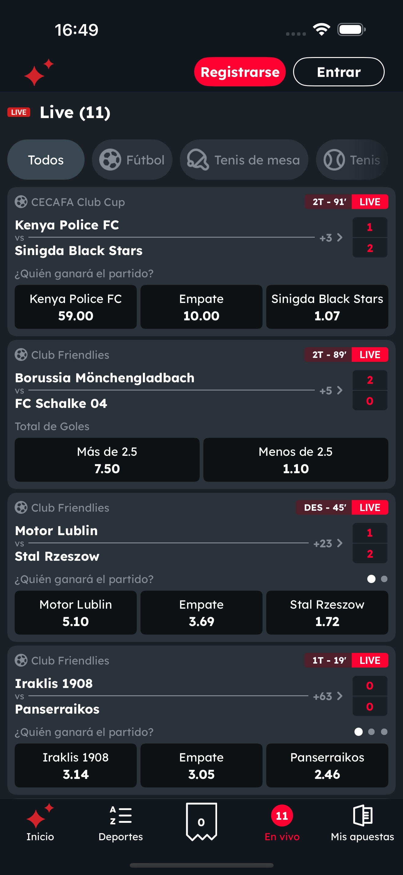 Apuestas en CasinoBarcelona.es screenshot 3