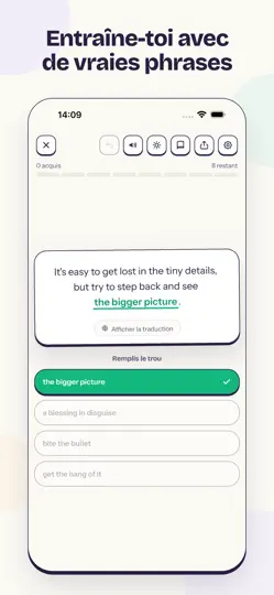 Capture d'écran de Vocards: Cartes De Vocabulaire sur iPhone 4