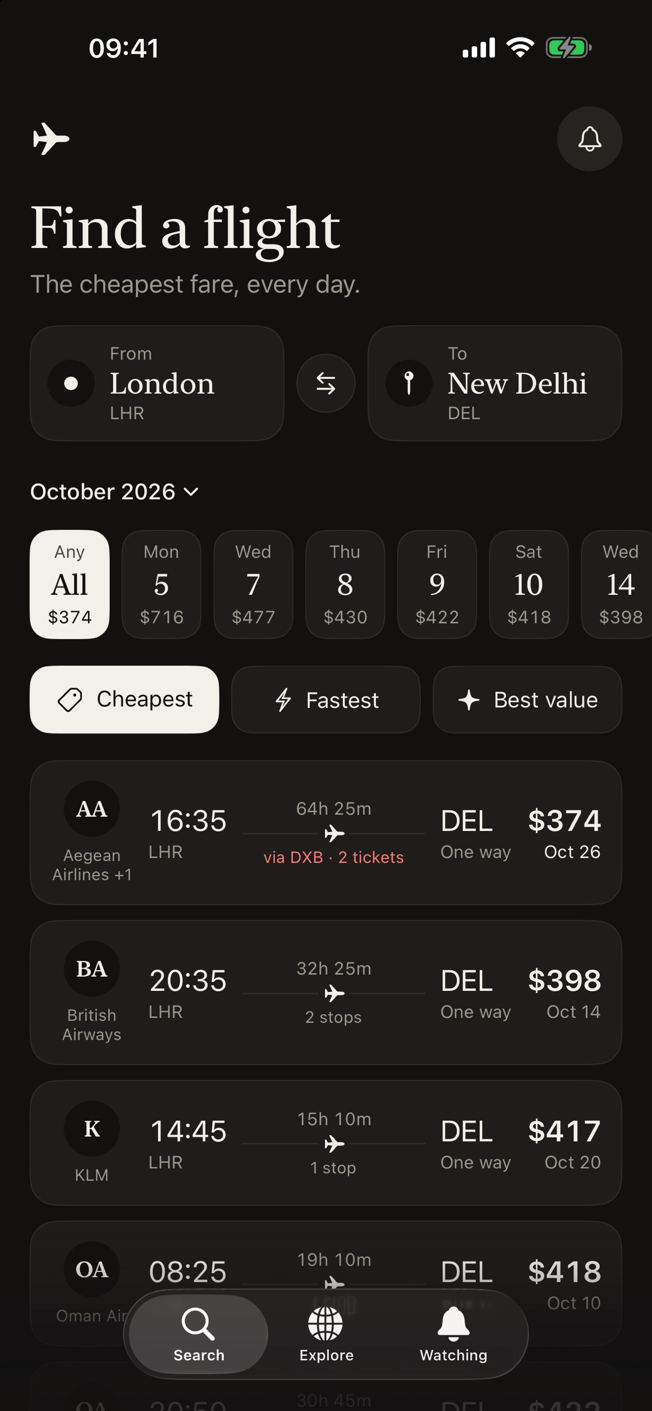 Screenshot 3 of Faro: Flight Deals