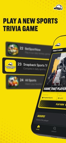 Snapback Sports Trivia screenshot