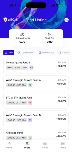 Aegis Wallet screenshot 2