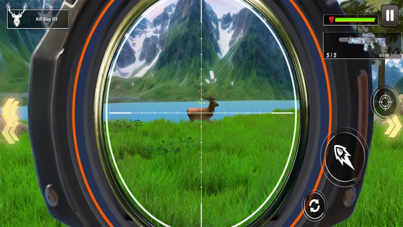 アーチェリー ハンター スナイパーゲーム - 銃で撃つゲーム screenshot 9