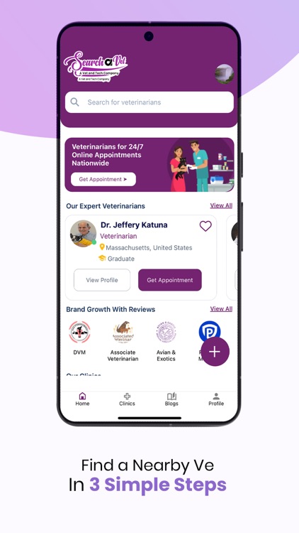 Search a Vet