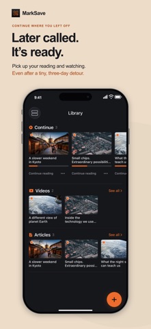 Read Later Bookmarks: MarkSave Screenshot 4 of 8