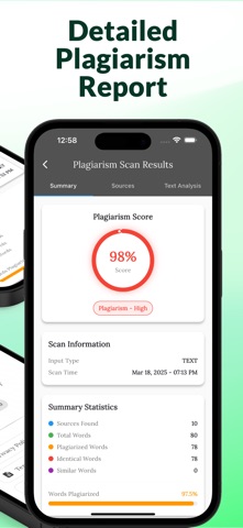 PlagScan : Plagiarism Checker Screenshot 3 of 6