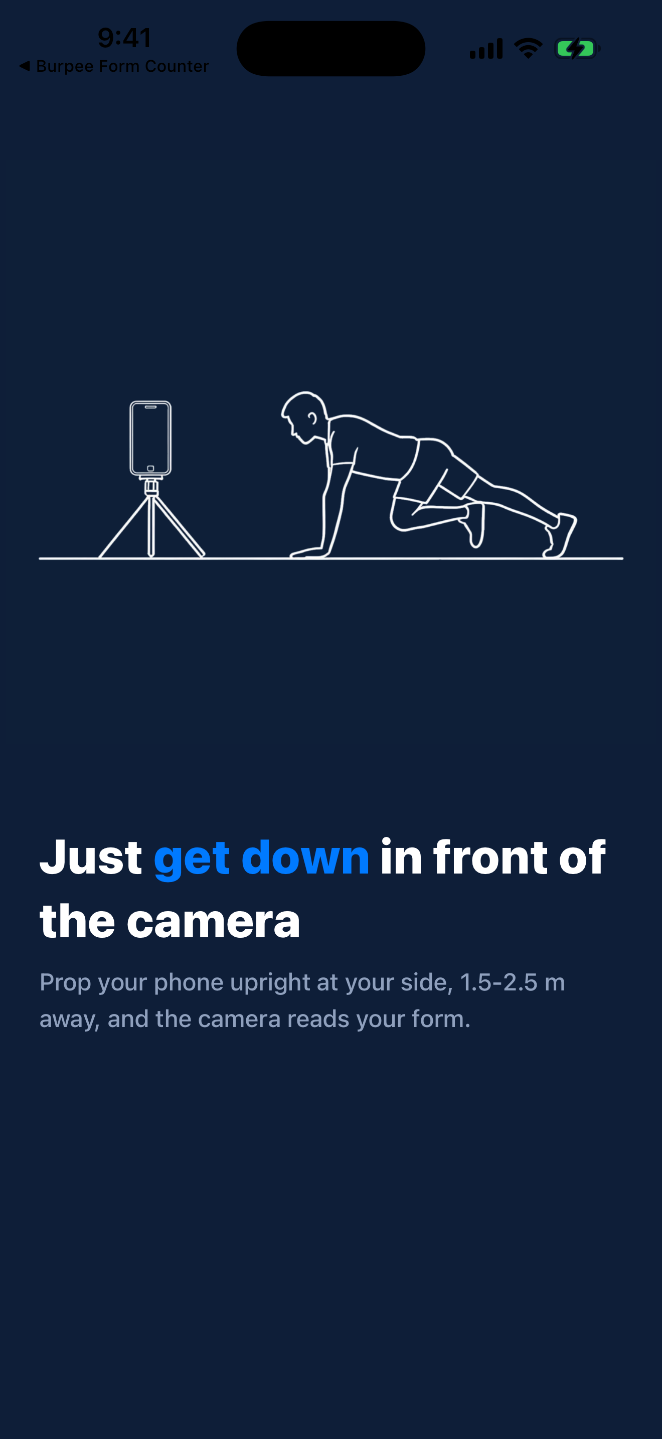 Mountain Climber Form Counter screenshot 5