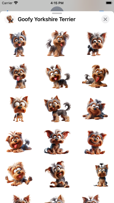 Screenshot #1 pour Goofy Yorkshire Terrier