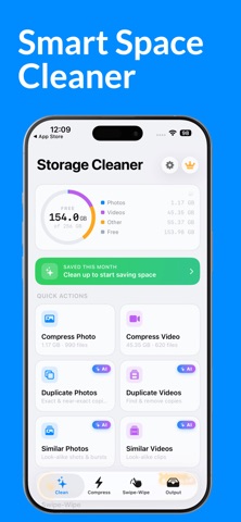 Storage Cleaner: Free Space iPhone screenshot